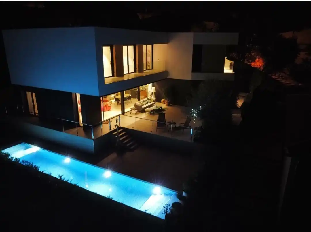 Piscina de Casa o chalet de alquiler en Castell d'Aro, Platja d'Aro i s'Agaró con Aire acondicionado, Calefacción y Jardín privado