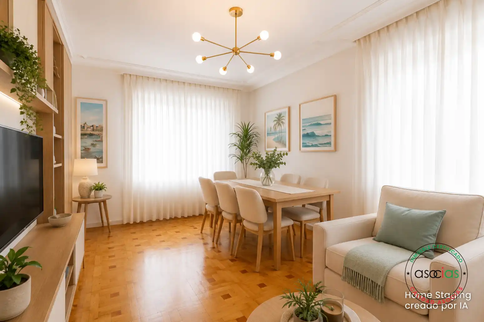 Comedor de Piso en venta en Gijón  con Calefacción