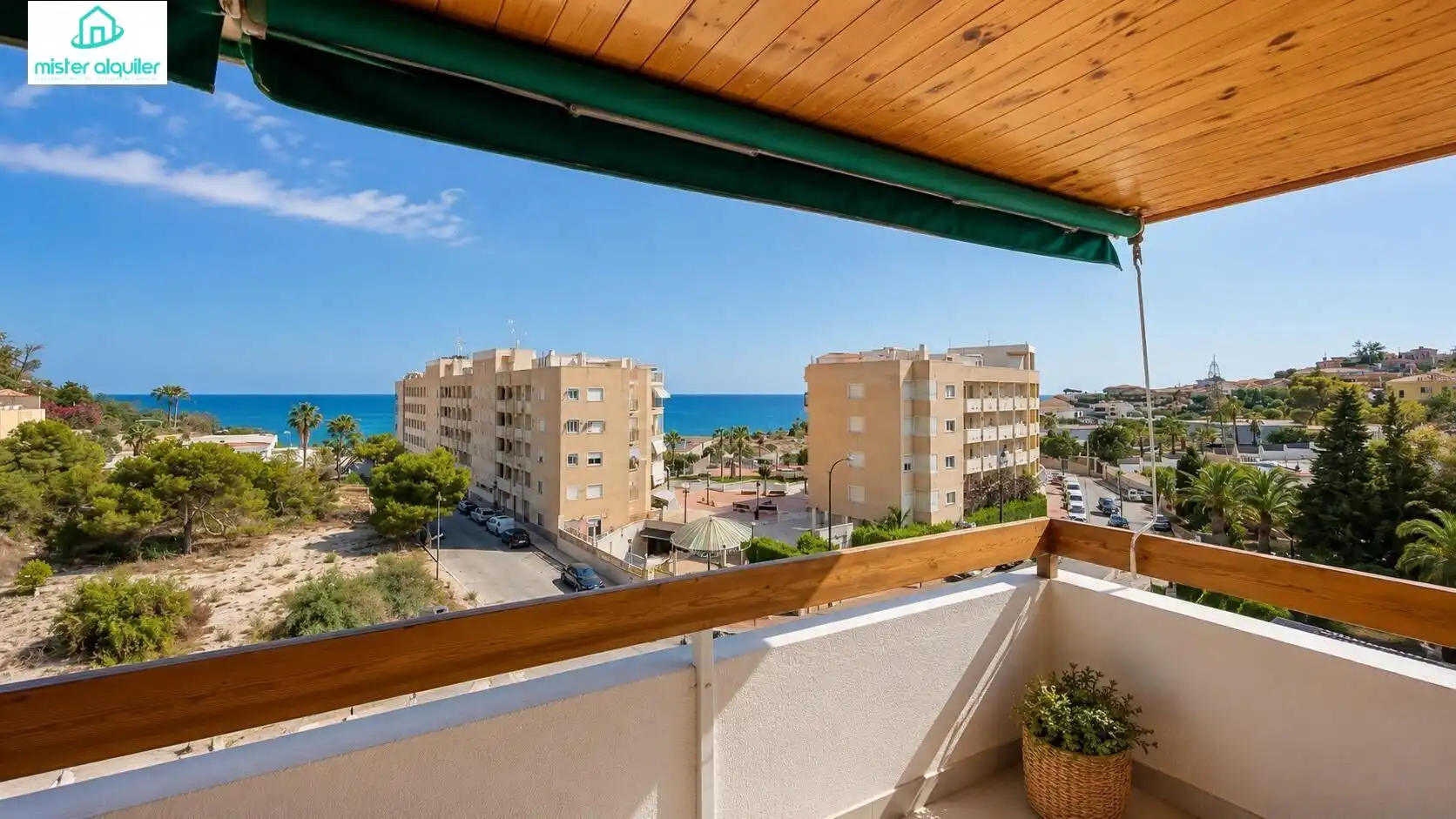 Balcony of Apartments for rent in El Campello  with Air Conditioner, Heating and Terrace