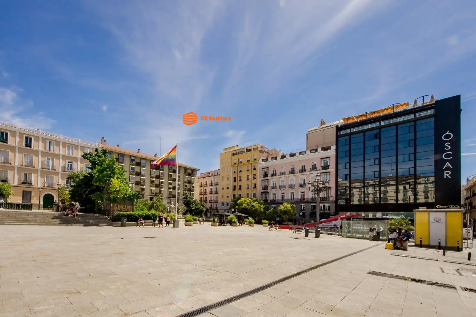 Außenansicht von Dachboden zur Miete in Madrid mit Heizung, Terrasse und Möbliert
