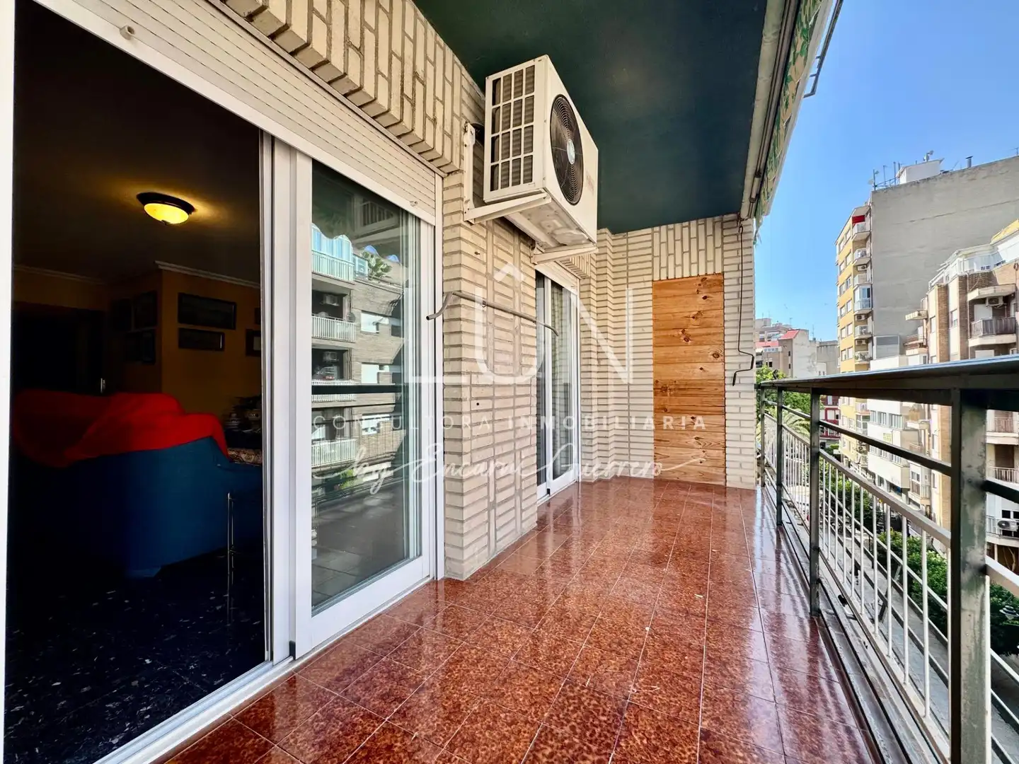 Terrasse von Wohnung zum Verkauf in Molina de Segura mit Klimaanlage, Terrasse und Balkon