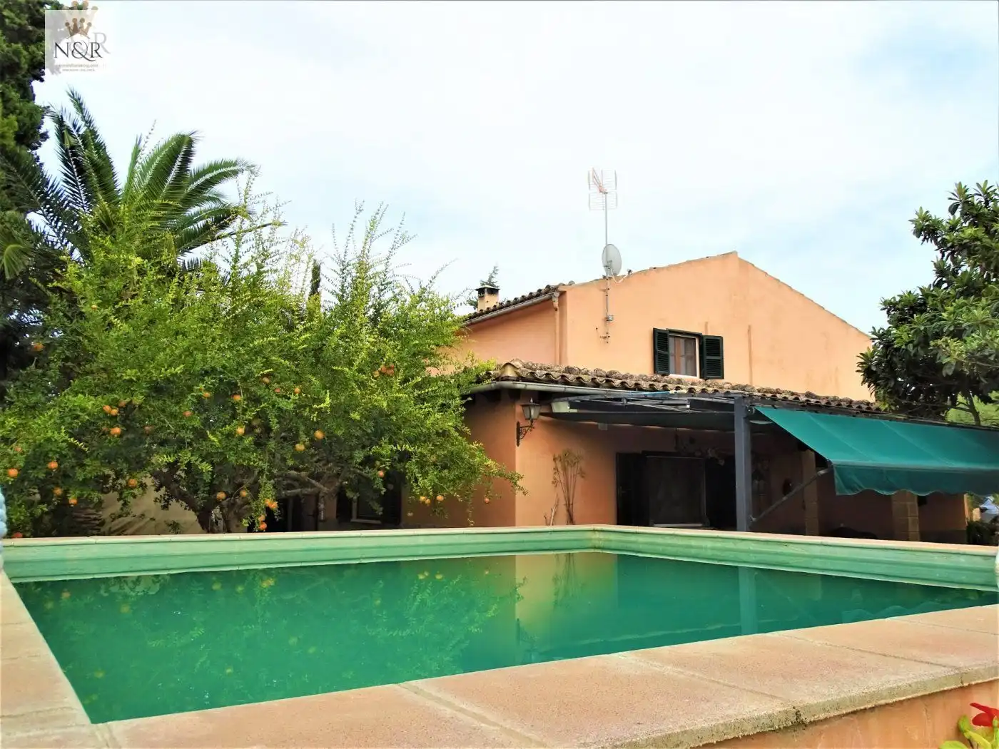 Piscina de Finca rústica en venda en Inca amb Aire condicionat, Calefacció i Jardí privat