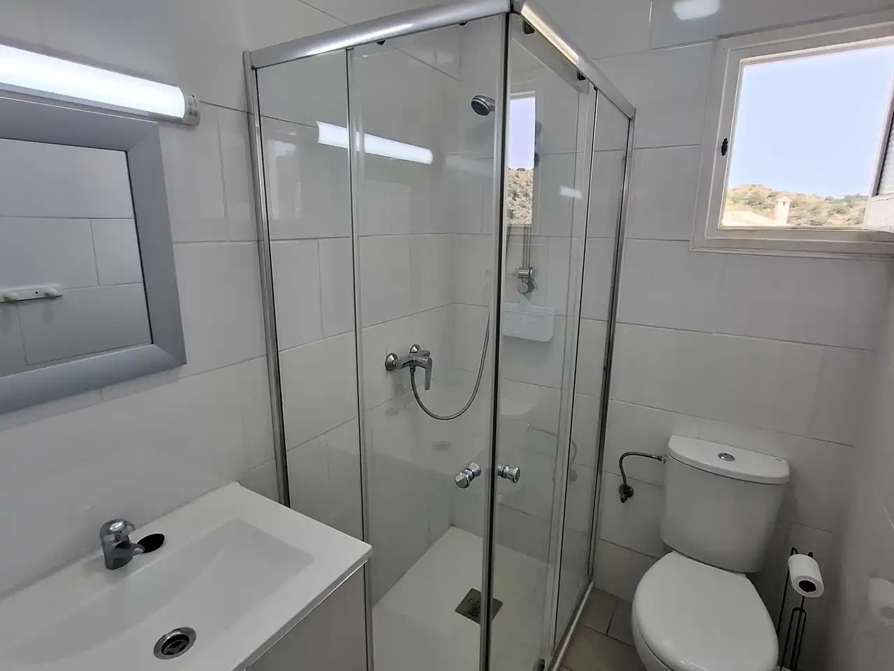 Bany de Apartament en venda en Mojácar amb Aire condicionat, Terrassa i Piscina