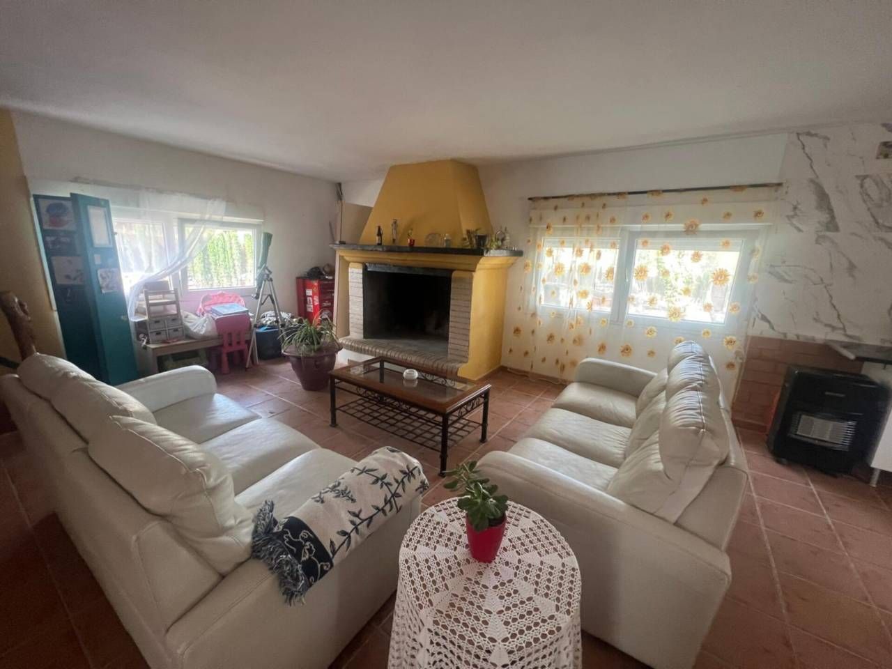 Sala de estar de Casa o chalet en venta en Tibi con Terraza