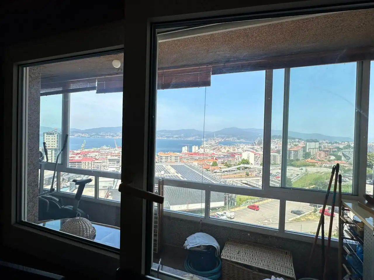 Bedroom of Flat for sale in Vigo   with Heating, Parquet flooring and Terrace