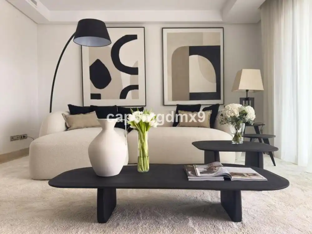 Living room of Attic for rent in Marbella  with Air Conditioner, Terrace and Storage room