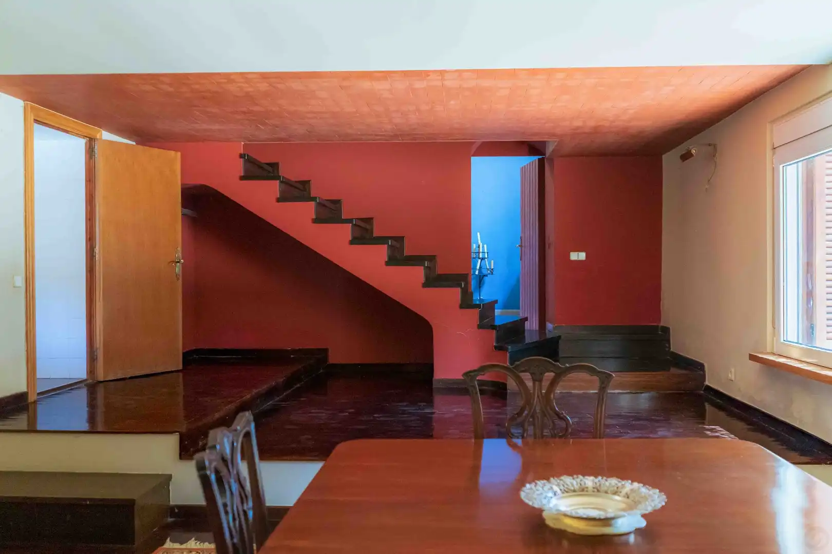 Dining room of Houses for sale in Esplugues de Llobregat  with Terrace, Storage room and Swimming Pool