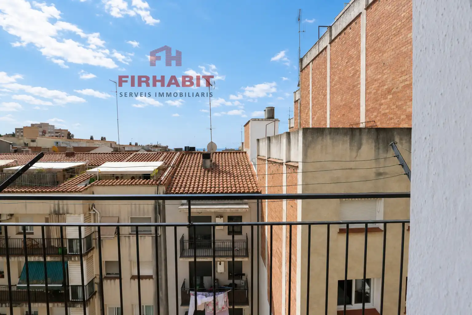 Balcony of Flat for sale in Arenys de Mar  with Air Conditioner, Heating and Parquet flooring