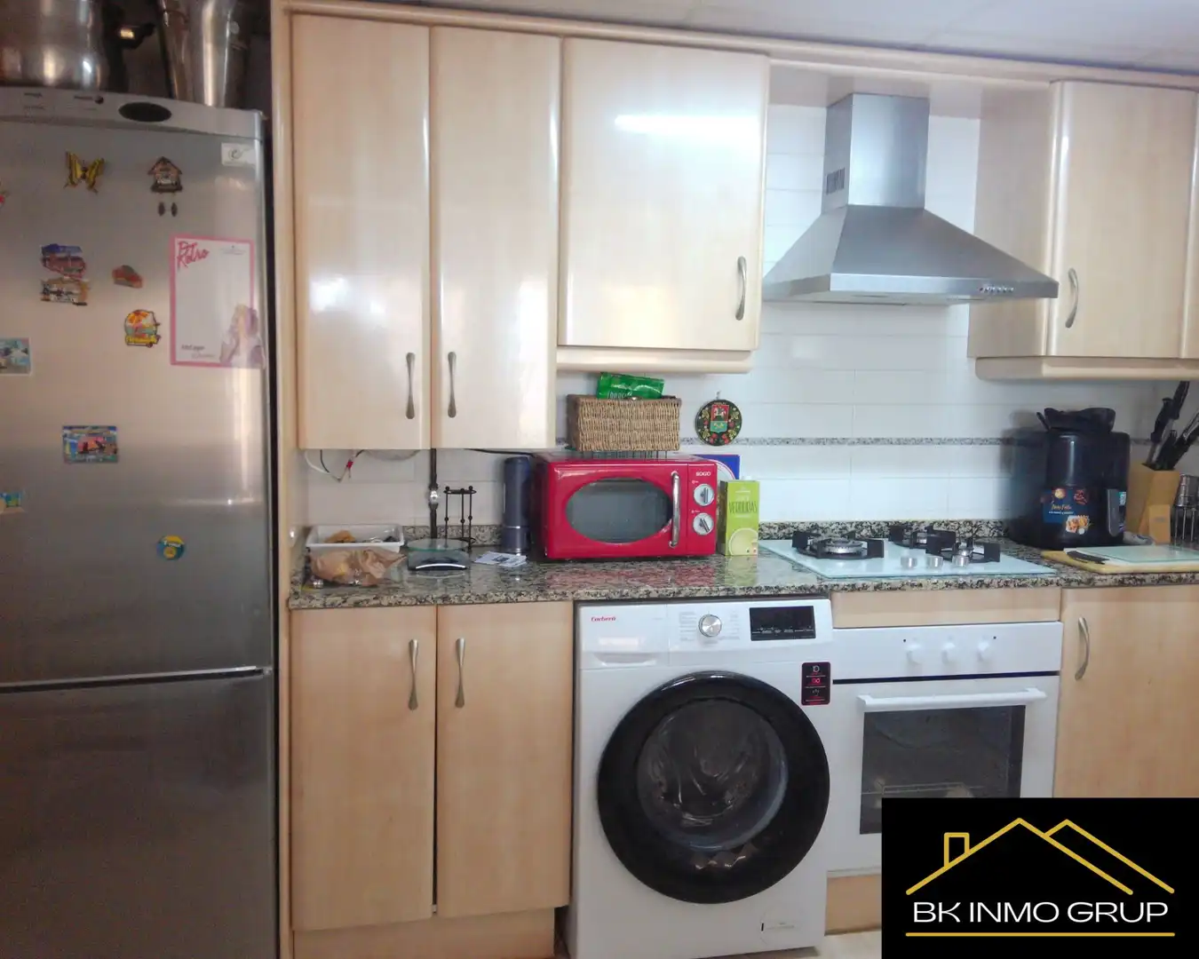 Cocina de Casa adosada en venta en Peñíscola / Peníscola con Aire acondicionado, Jardín privado y Amueblado