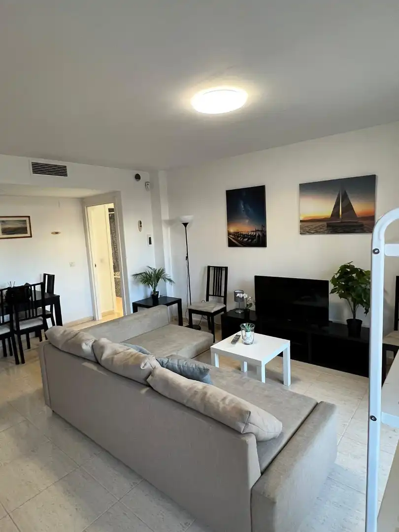Wohnzimmer von Wohnungen zum Verkauf in Mont-roig del Camp mit Klimaanlage, Terrasse und Ofen
