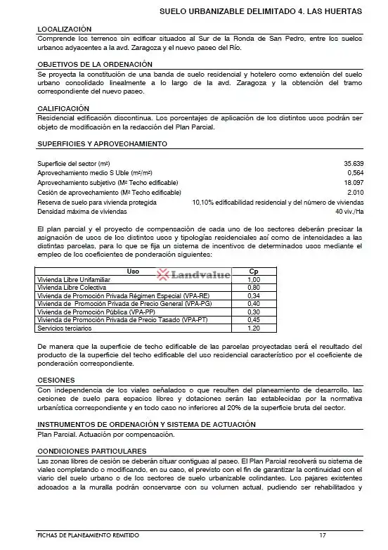 Terreni e lotti in vendita a 4 "Las Huertas", imagen 4