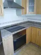 Cuina de Apartament de lloguer en Cuenca amb Calefacció, Parquet i Terrassa