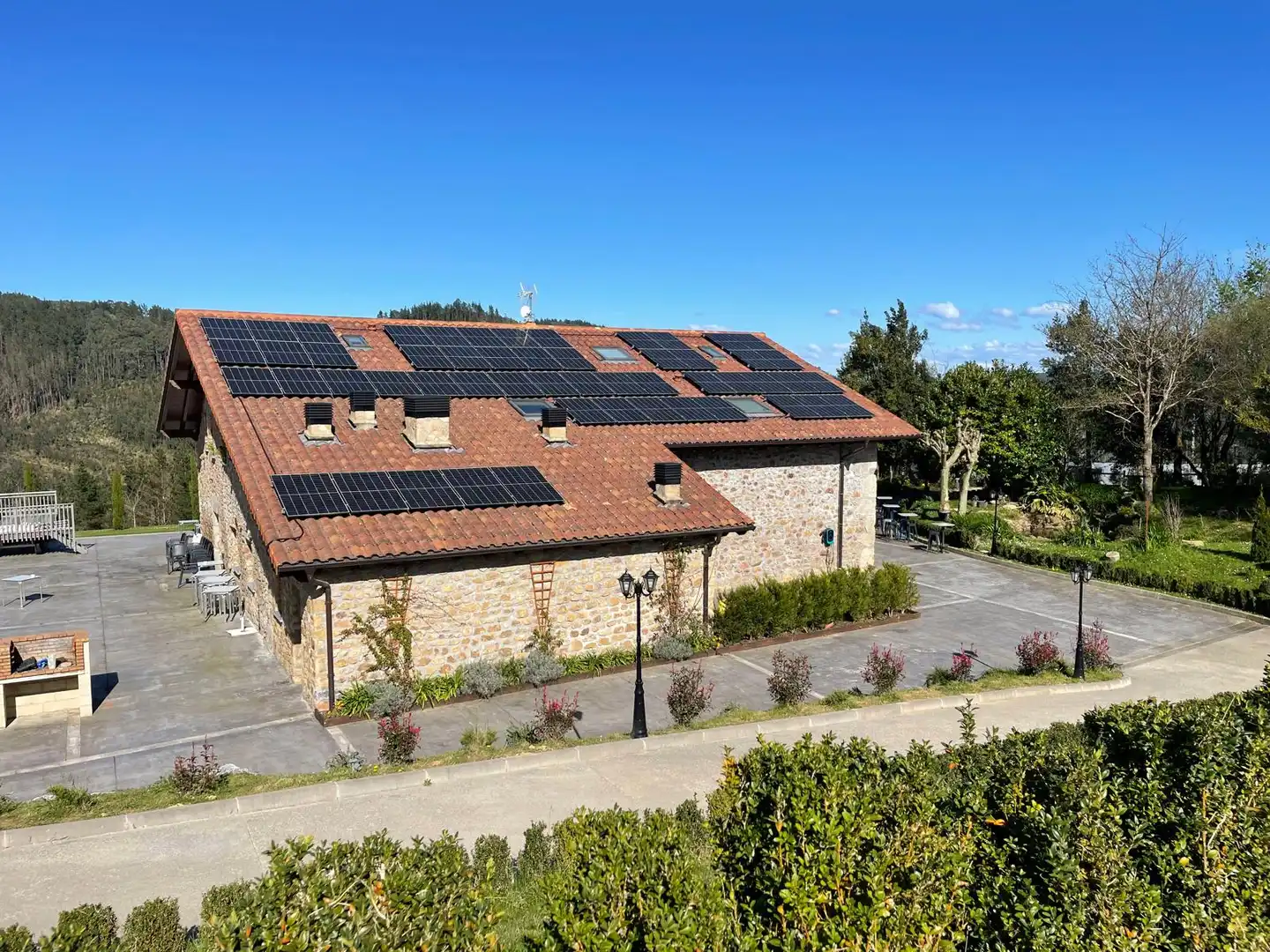 Vista exterior de Finca rústica en venta en Lekeitio con Aire acondicionado, Jardín privado y Parquet