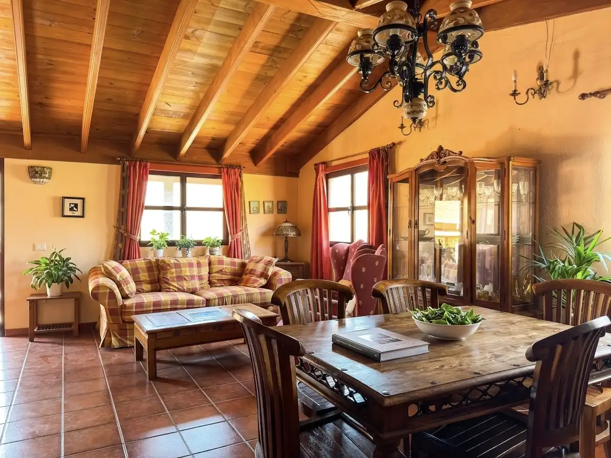Sala de estar de Casa o chalet en venta en Betancuria con Calefacción, Jardín privado y Terraza