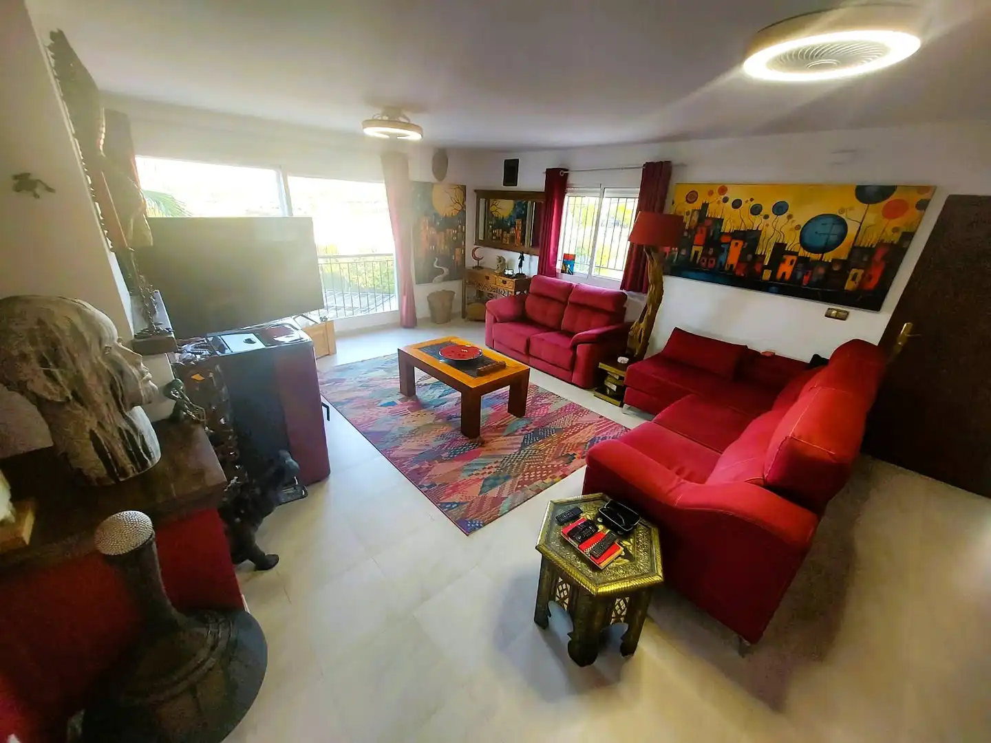 Sala de estar de Casa o chalet en venta en Calasparra con Jardín privado y Piscina