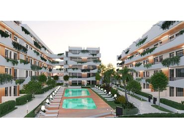 Attique avec piscine à vendre à Santiago de la Ribera