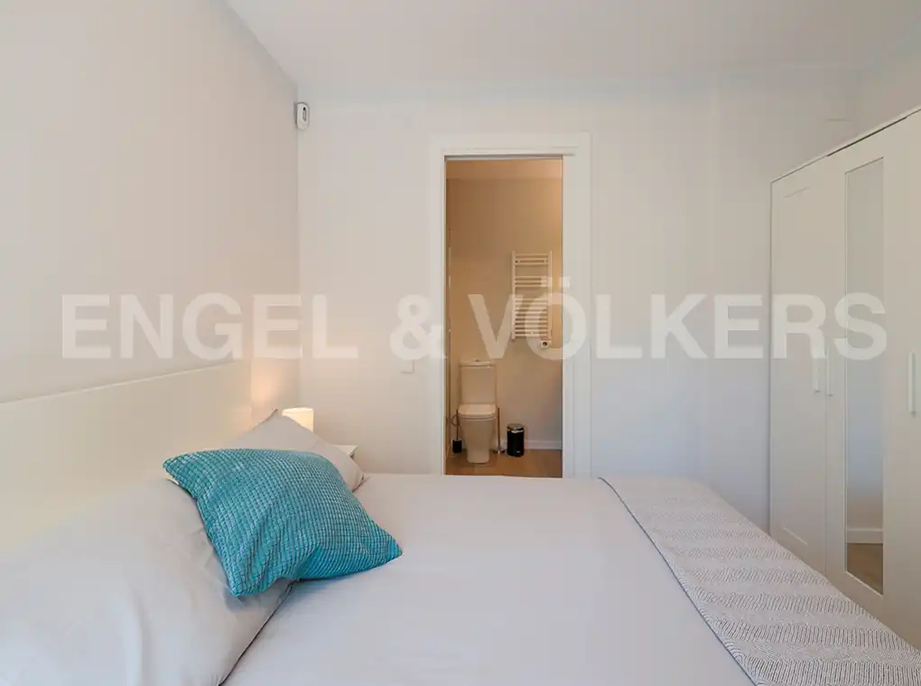 Habitación de Piso de alquiler en Barcelona con Aire acondicionado, Calefacción y Jardín privado
