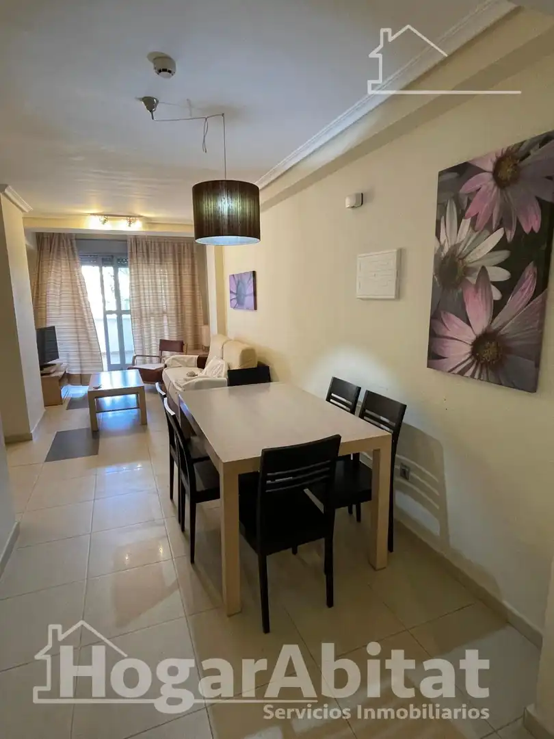 Dining room of Flat for sale in Vera  with Air Conditioner, Private garden and Terrace