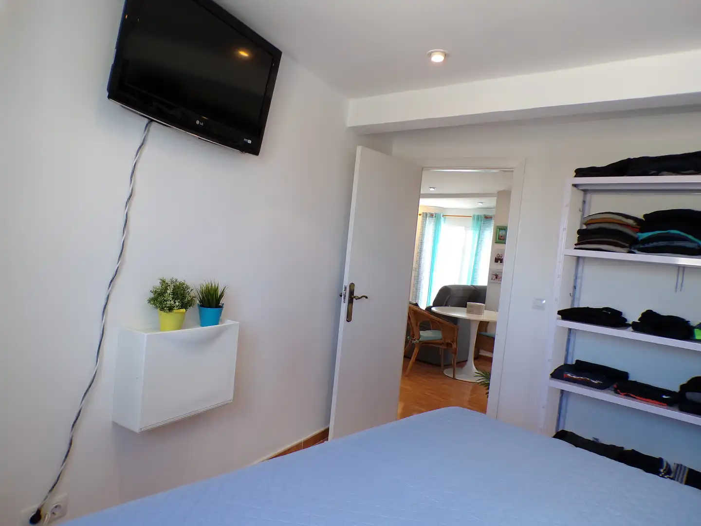 Schlafzimmer von Wohnungen zum Verkauf in Cullera mit Terrasse, Möbliert und Ofen