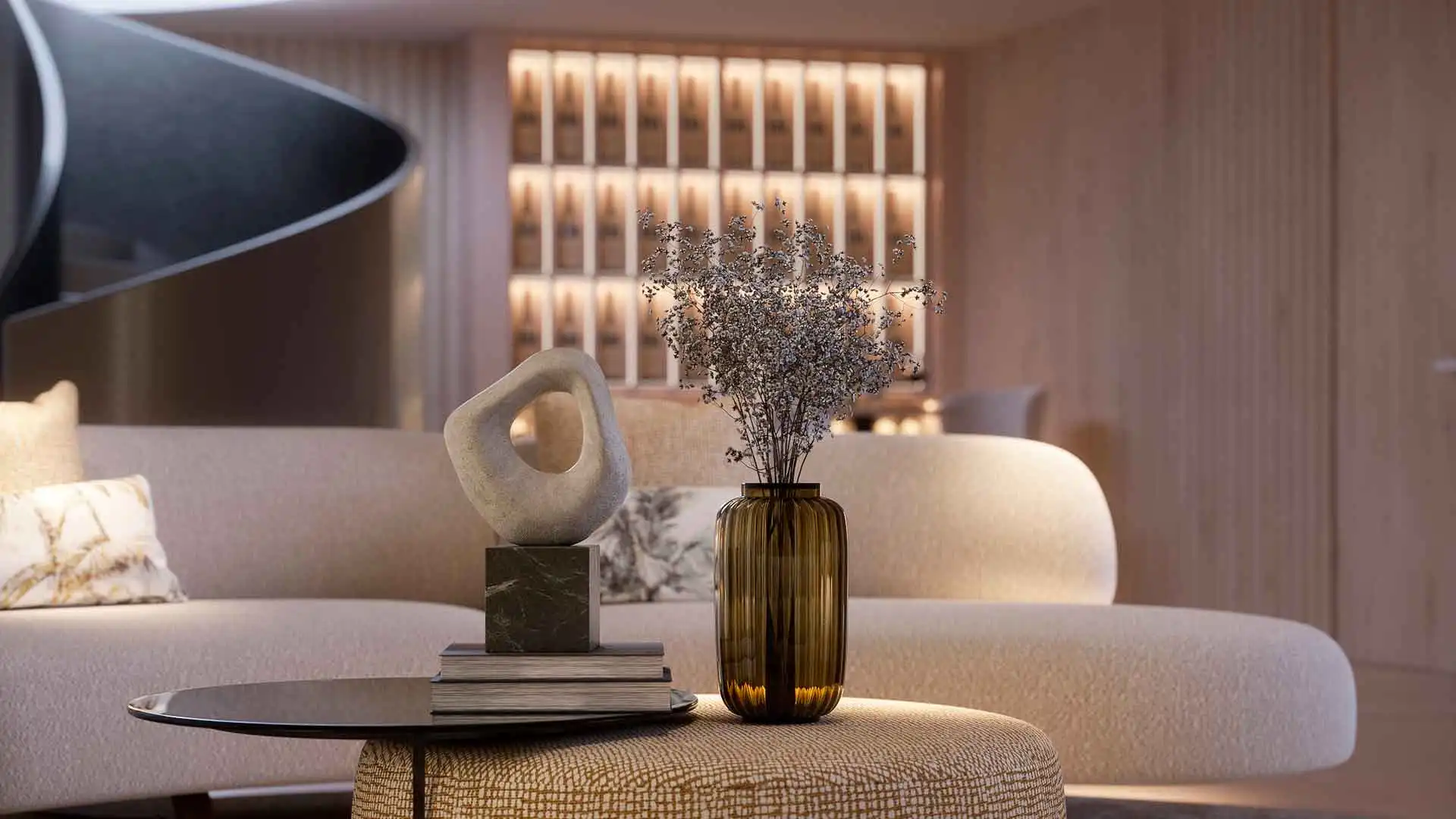 Sala d'estar de Residencial en venda en Marbella