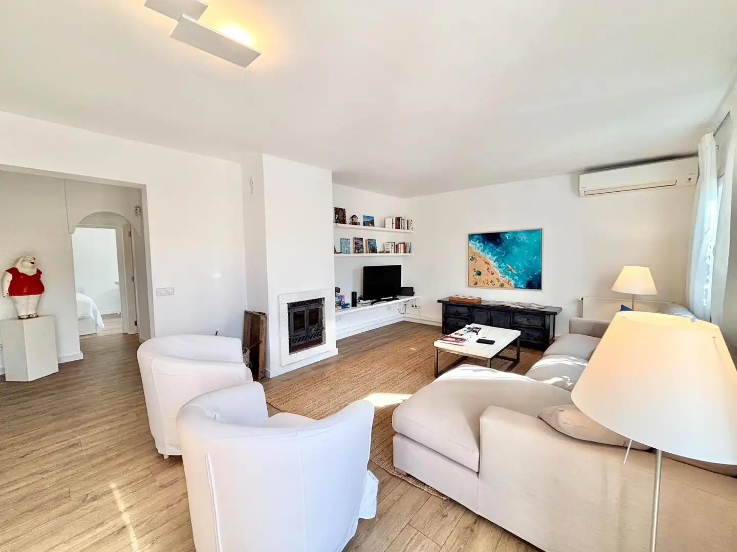 Sala de estar de Casa o chalet en venta en Llucmajor con Aire acondicionado, Calefacción y Jardín privado