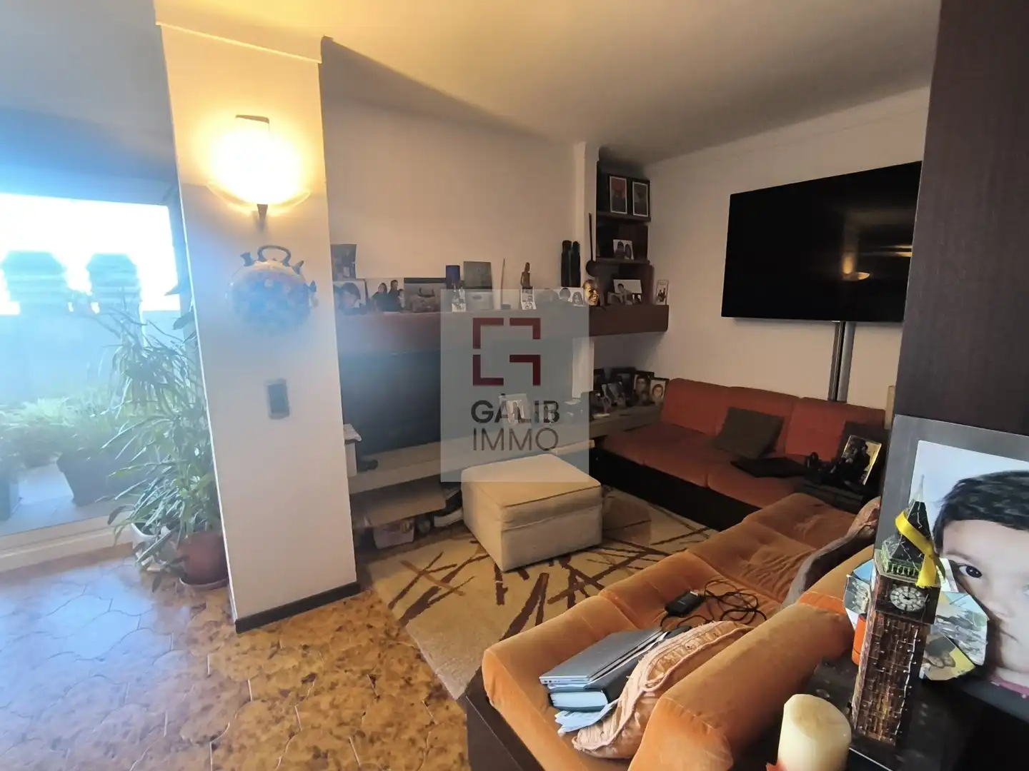 Sala d'estar de Àtic en venda en Figueres amb Aire condicionat, Calefacció i Terrassa