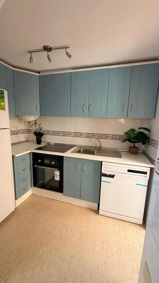 Kitchen of Houses for rent in Santa Pola  with Heating, Furnished and Community pool