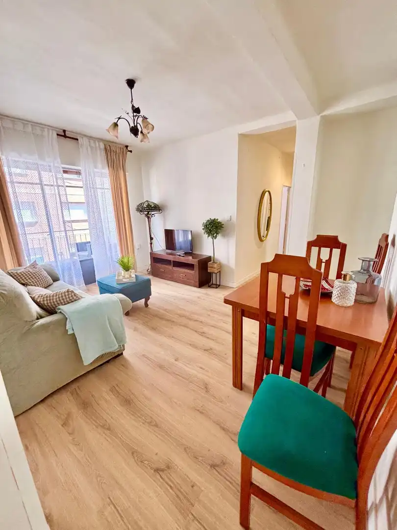 Living room of Flat for rent in Cartagena  with Terrace, Furnished and Balcony