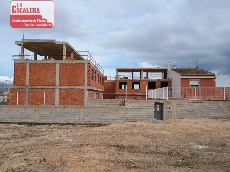Vista exterior de Casa adosada en venta en Castalla