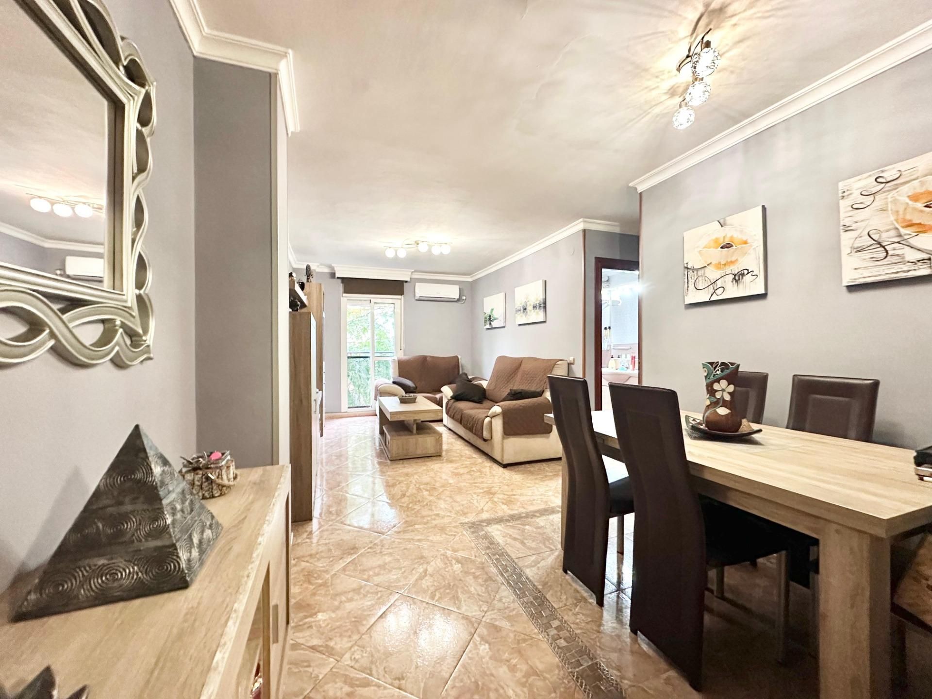 Sala d'estar de Pis en venda en Málaga Capital