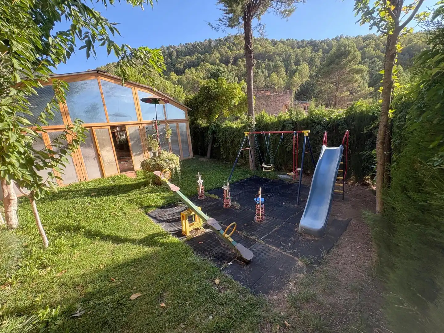 Jardín de Finca rústica en venta en Benatae con Calefacción, Jardín privado y Piscina
