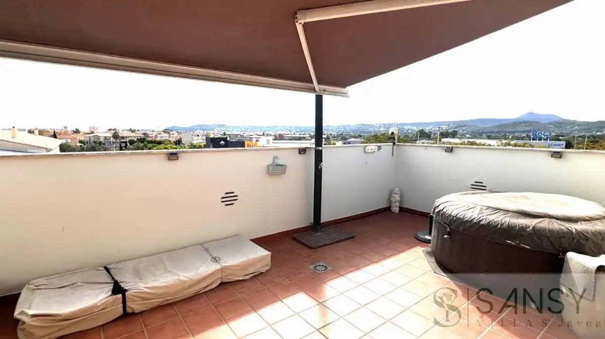 Terrace of Attic for sale in Jávea / Xàbia  with Air Conditioner, Heating and Terrace