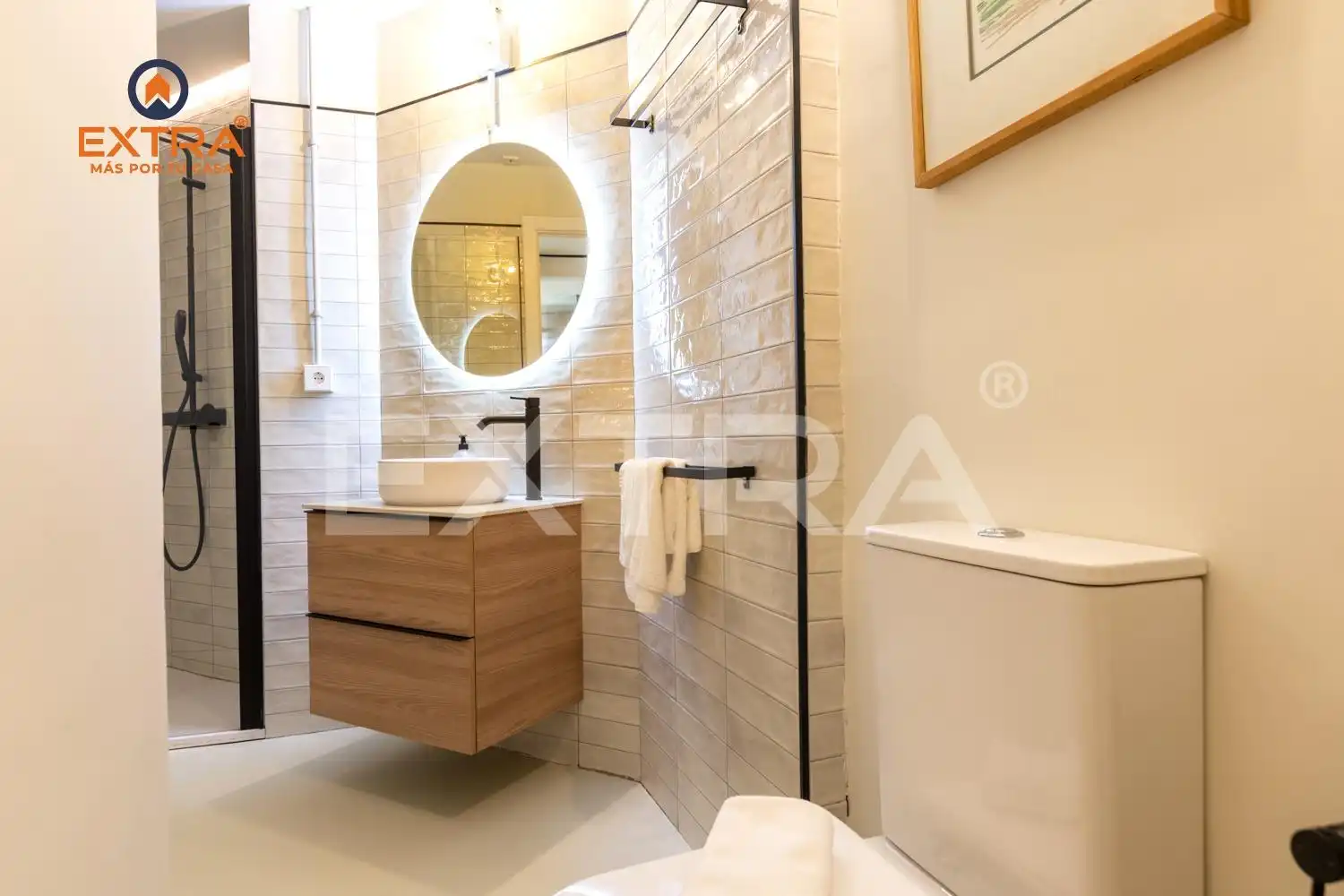 Bathroom of Flat for sale in Madrid  with Furnished