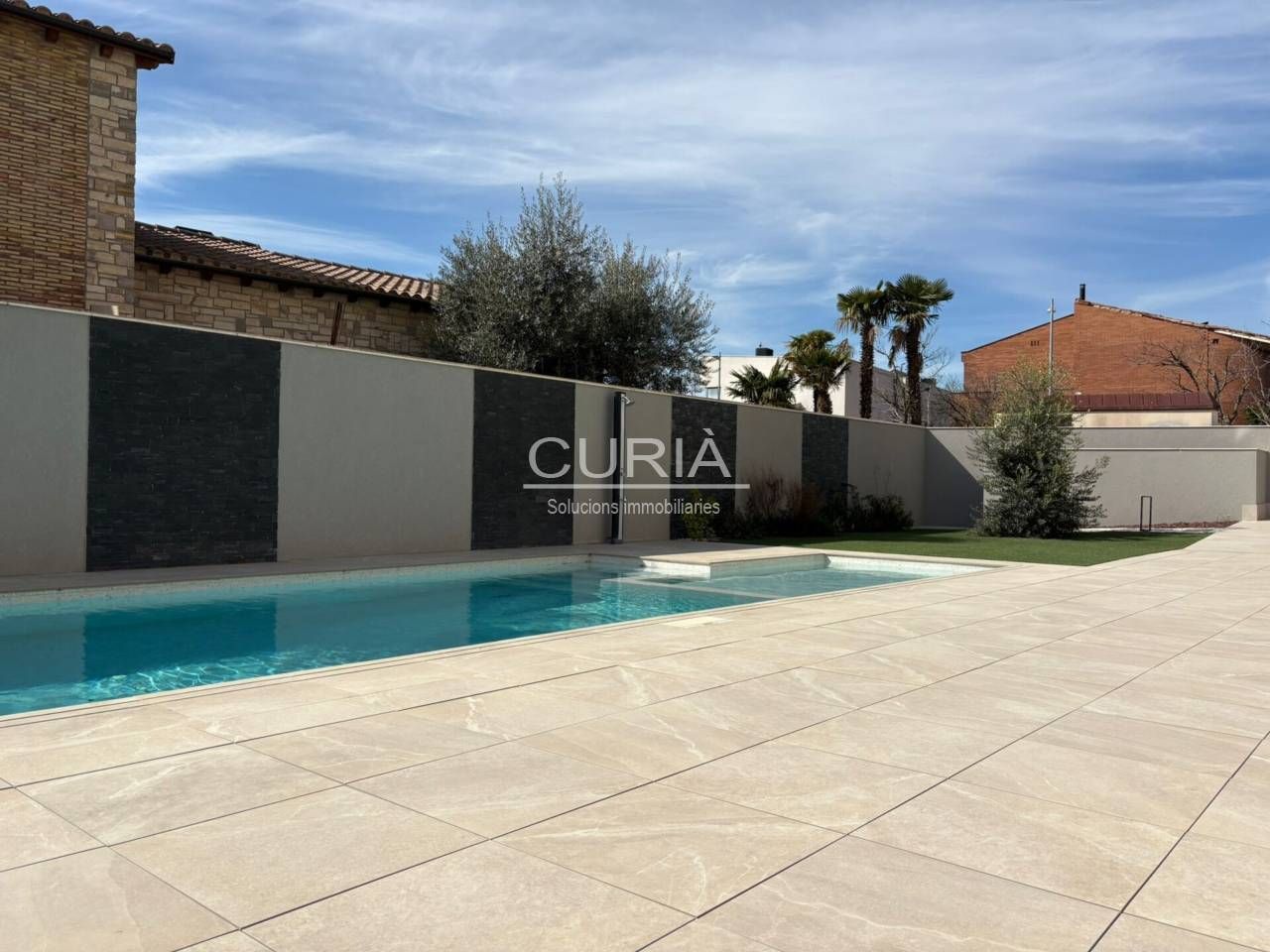 Exterior view of Attic for sale in  Lleida Capital  with Air Conditioner, Heating and Terrace