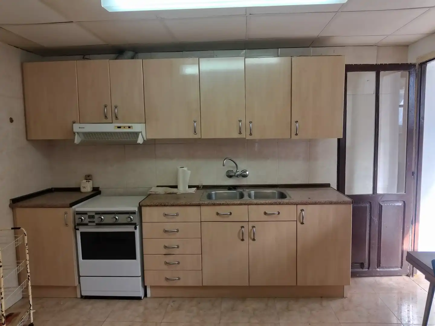 Cocina de Finca rústica en venta en Alcampell con Terraza, Trastero y Amueblado