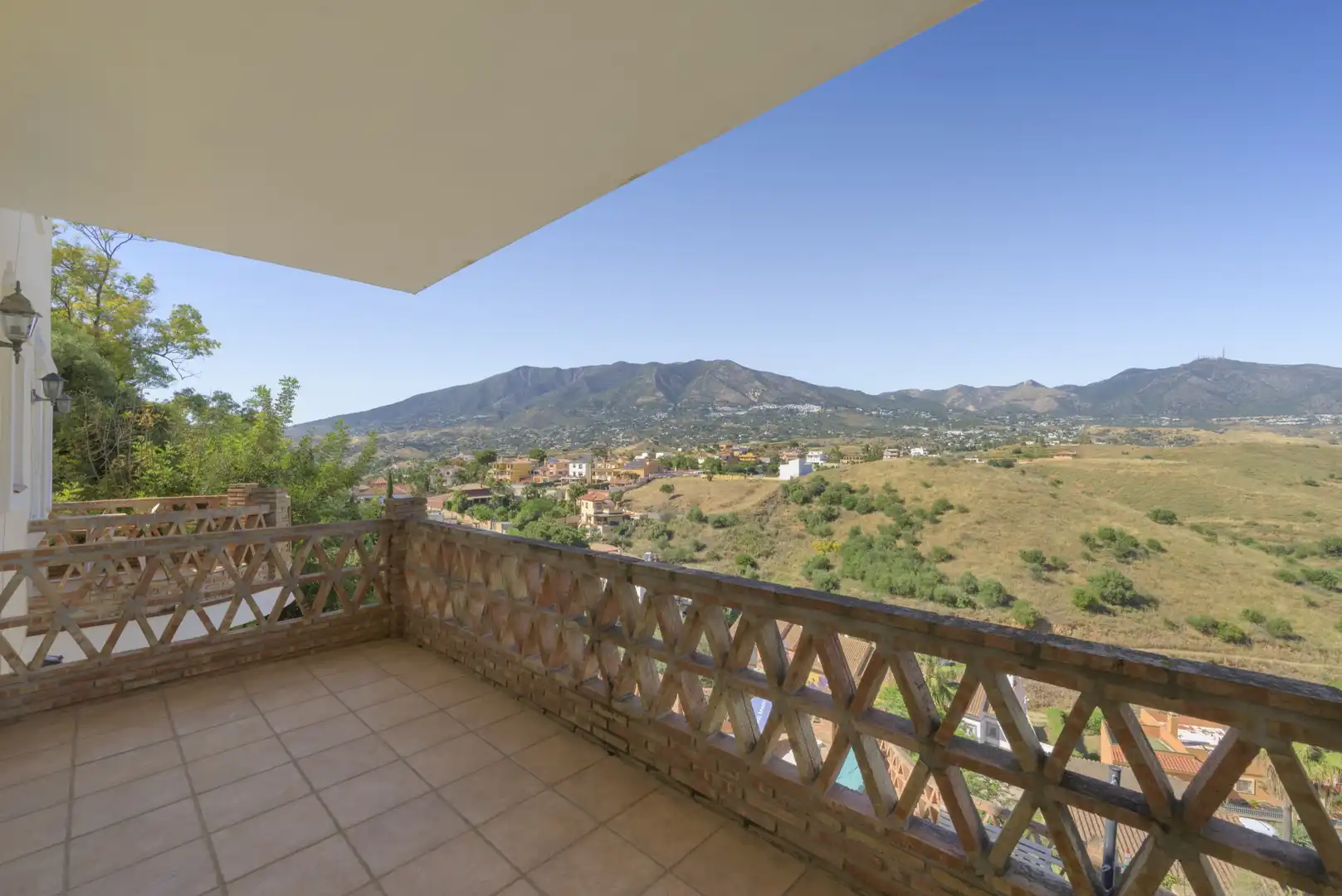 Terrassa de Casa o xalet en venda en Mijas amb Aire condicionat, Terrassa i Piscina