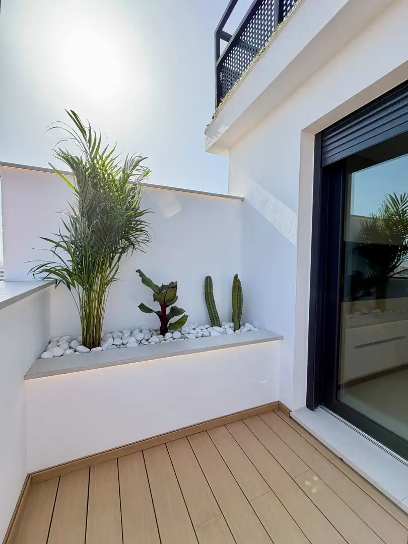Terraza de Ático en venta en Málaga con Aire acondicionado, Calefacción y Jardín privado