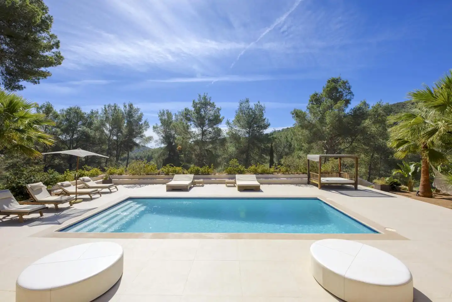 Swimming pool of Houses for rent in Sant Josep de sa Talaia  with Private garden, Terrace and Swimming Pool