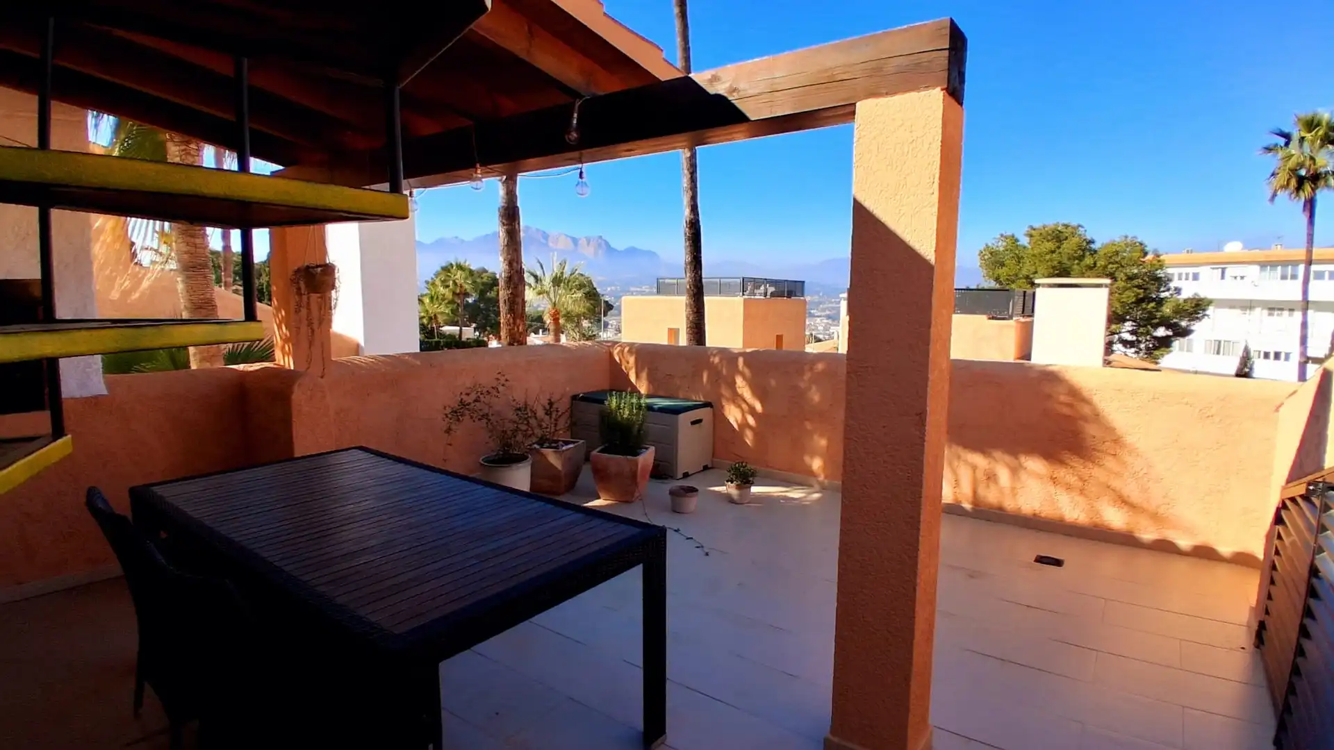 Terrace of Country homes for sale in L'Alfàs del Pi  with Air Conditioner, Terrace and Storage room