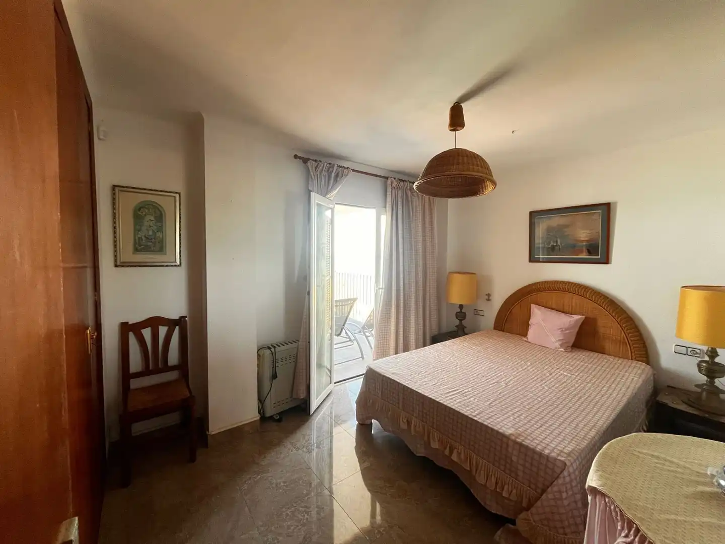 Bedroom of Flat for rent in  Palma de Mallorca  with Air Conditioner and Furnished