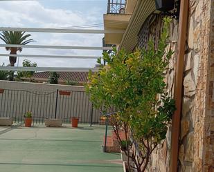 Terrace of Single-family semi-detached for sale in Badajoz Capital  with Air Conditioner and Balcony