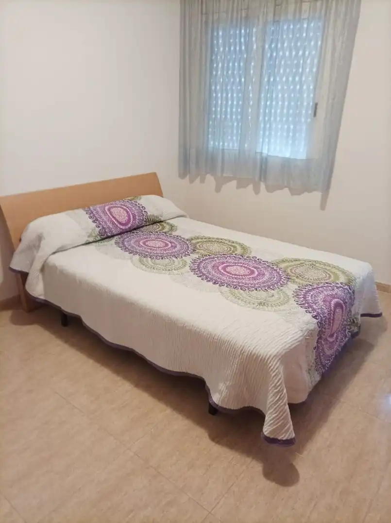 Schlafzimmer von Wohnung zur Miete in La Ràpita mit Möbliert und Balkon