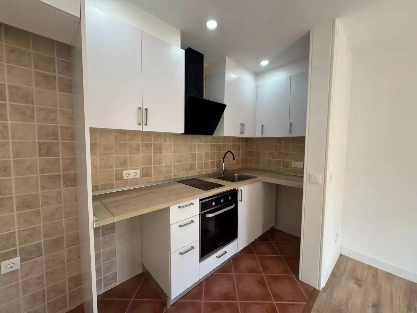 Kitchen of Flat for sale in Colera  with Air Conditioner, Parquet flooring and Balcony