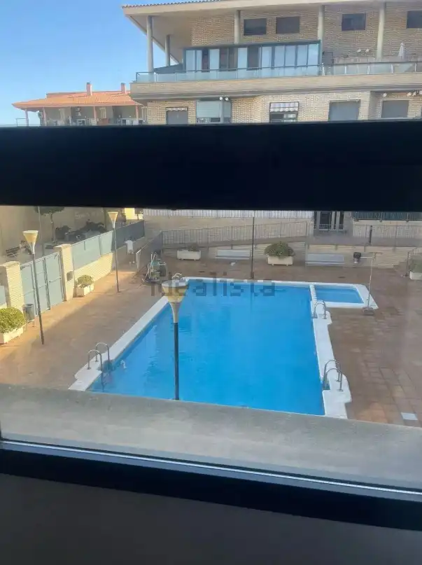 Swimming pool of Flat for rent in Silla  with Air Conditioner, Furnished and Oven