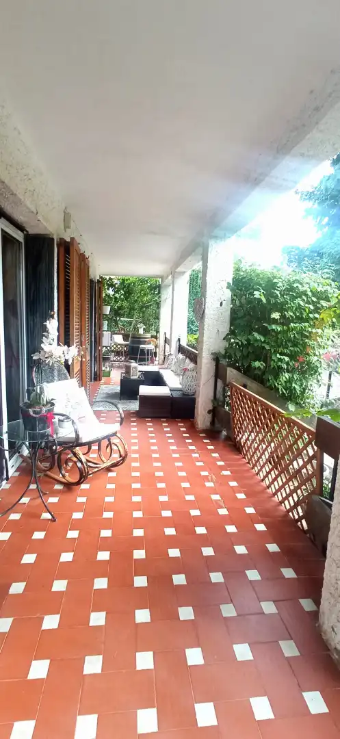 Terraza de Casa o chalet en venta en La Pobla de Claramunt con Aire acondicionado, Calefacción y Jardín privado