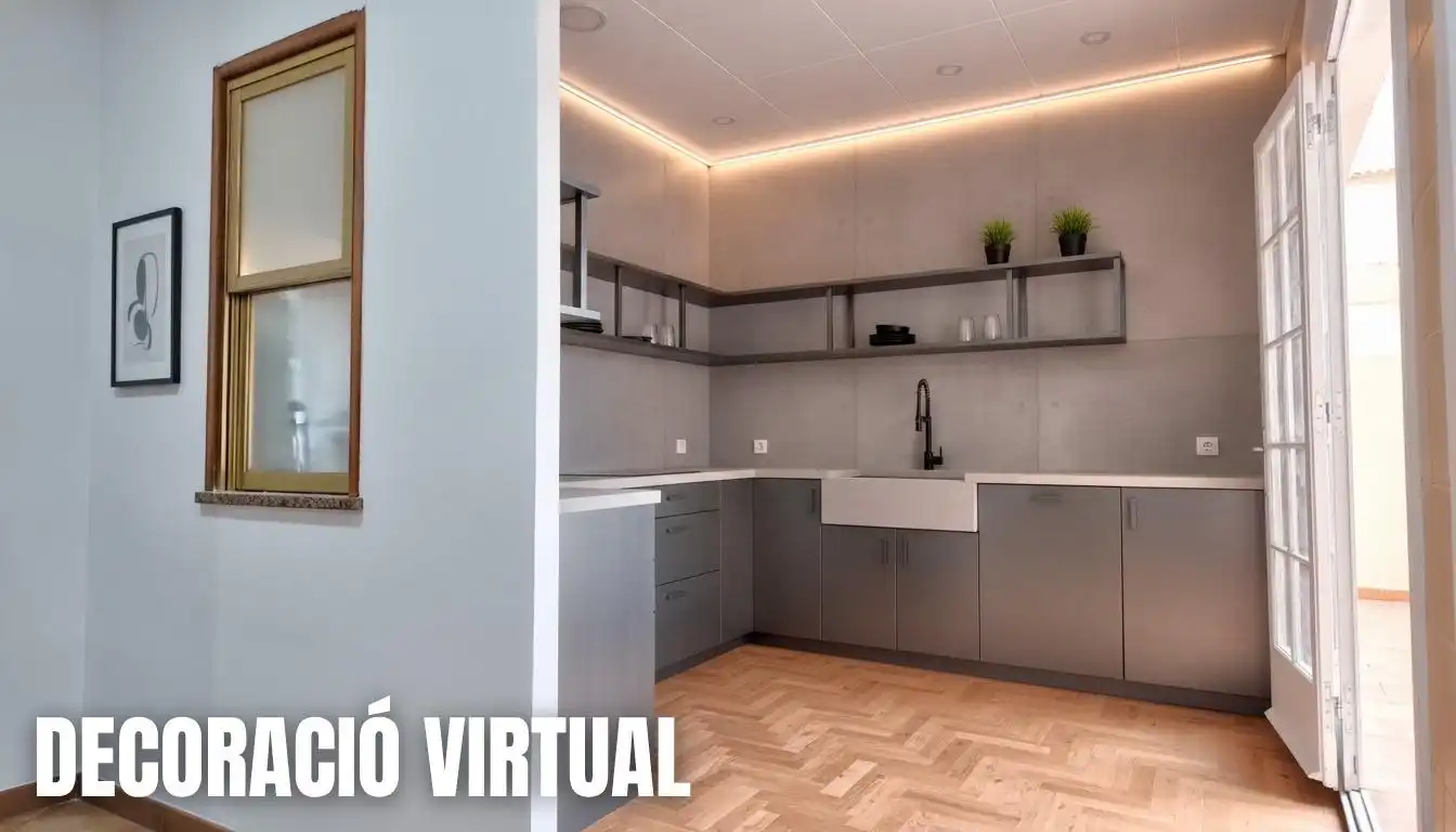 Kitchen of Flat for sale in Terrassa  with Heating, Terrace and Storage room
