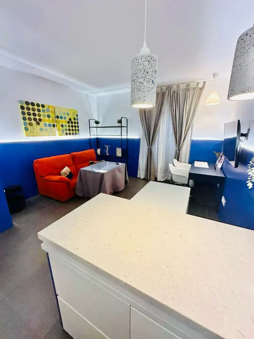 Sala d'estar de Apartament de lloguer en Granada amb Aire condicionat, Calefacció i Moblat