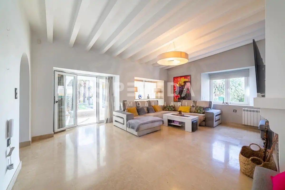 Living room of Houses for sale in Roquetas de Mar  with Private garden and Swimming Pool