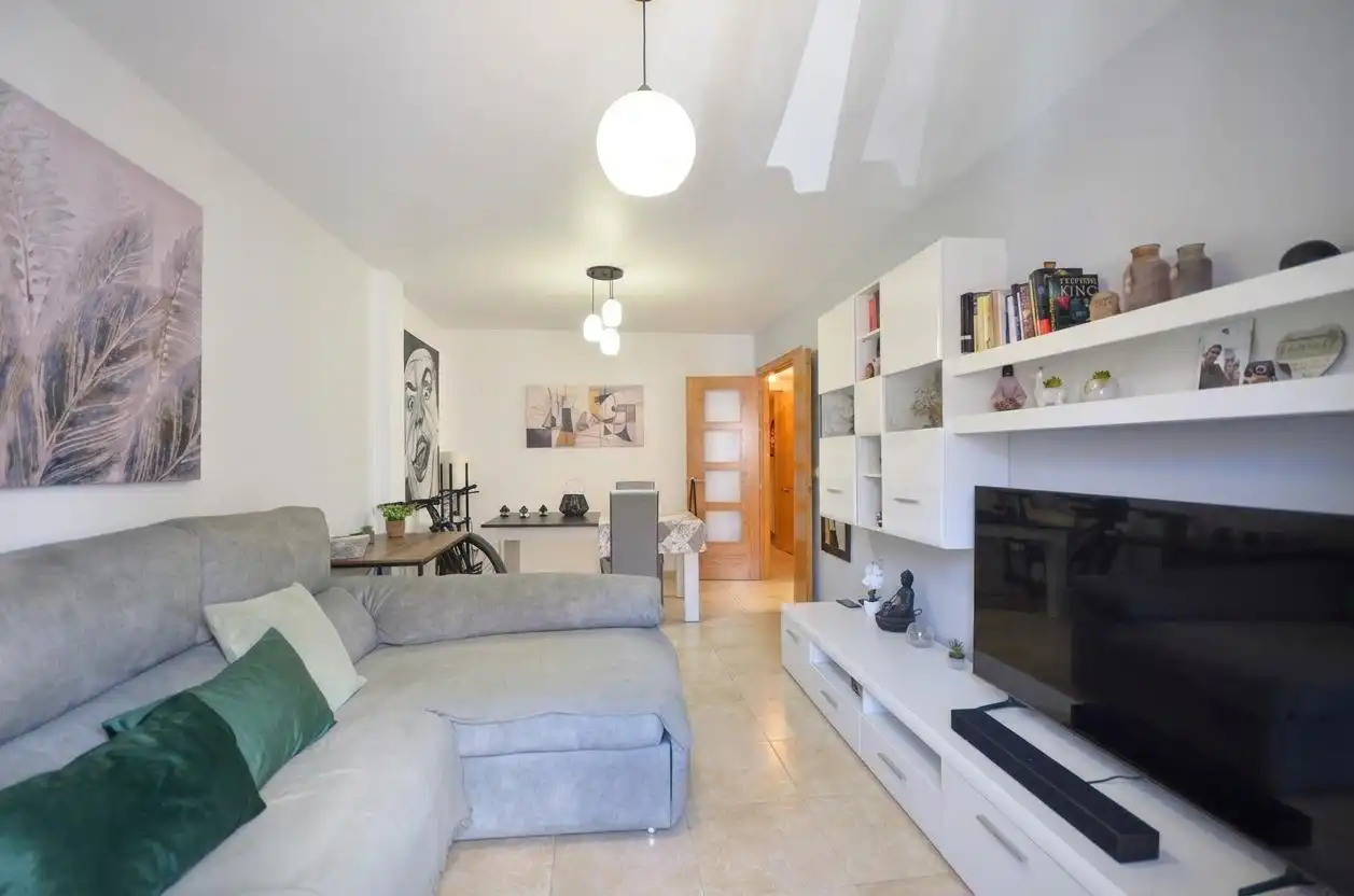 Living room of Flat for sale in Vícar  with Community pool