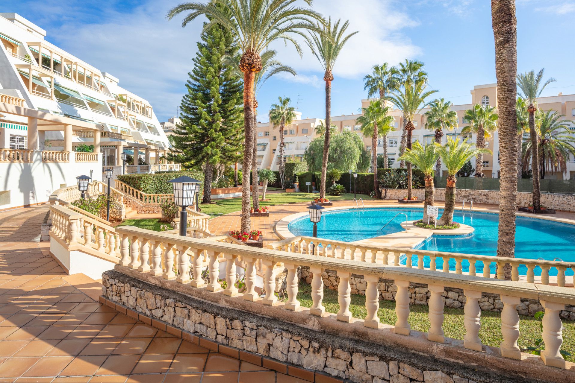 Jardín de Apartamento en venta en Jávea / Xàbia con Aire acondicionado, Terraza y Trastero